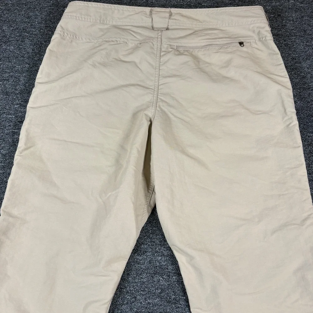 The North Face Hiking Pants Mens 38 Short Beige Khaki Outdoor Cargo Trail NWOT
